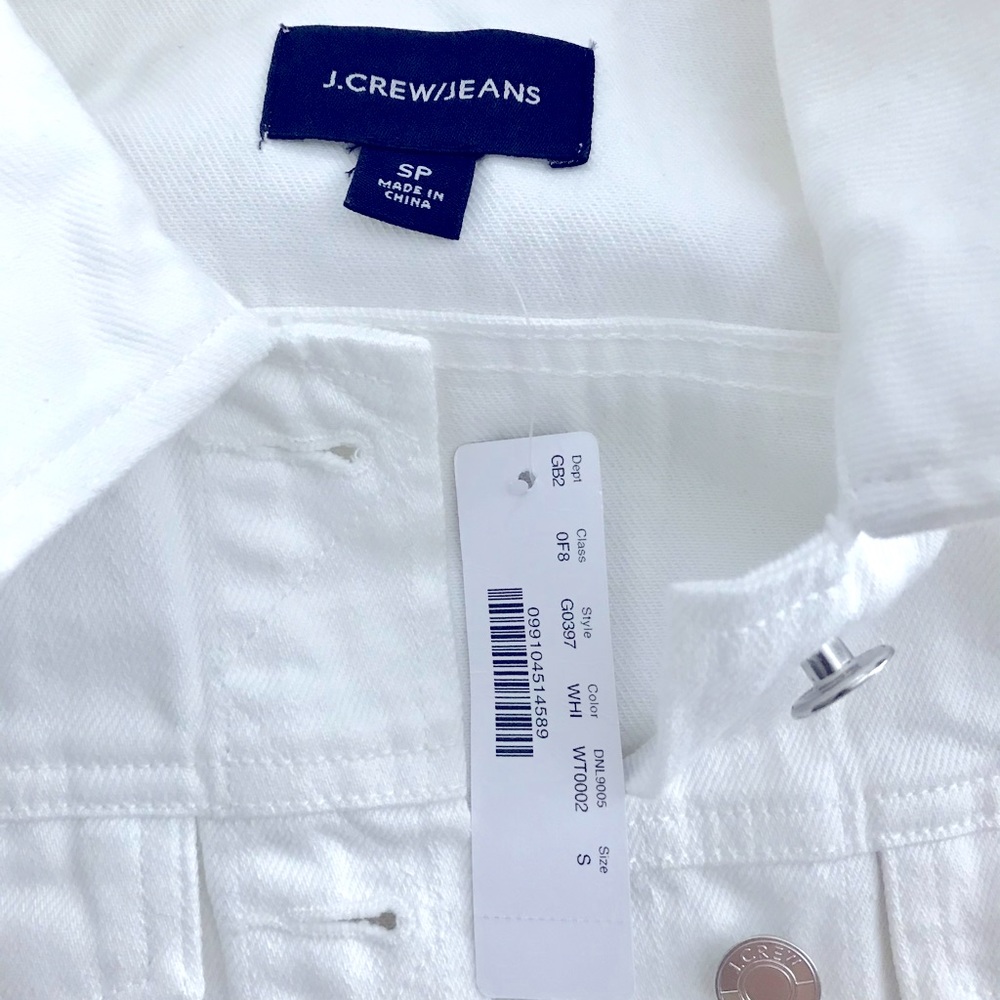 NWT J. Crew Denim Jacket